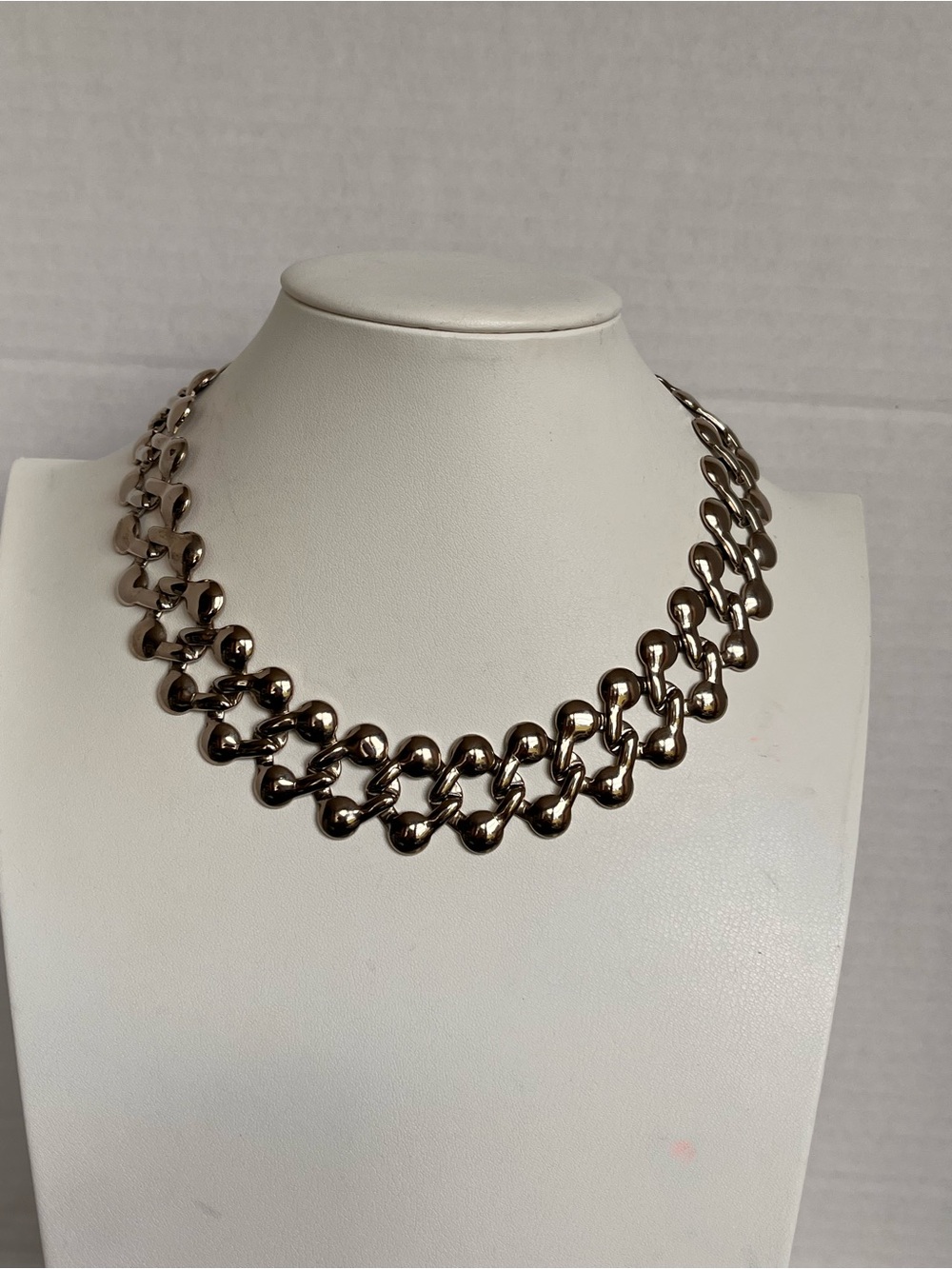 Gunmetal Chunky Link Necklace